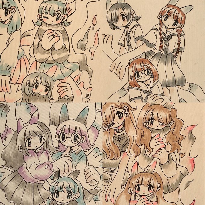 田中かえのTwitterイラスト検索結果(古い順)。
