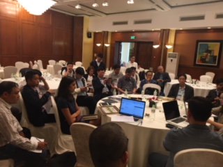 rfrsarmiento's tweet photo. Day 2 (Workshop on Enhancing Interoperability among Information Systems in Health Sector in Vietnam): @GrahameGrieve and I conducted tutorial on Postman, discussed #TerminologyServices,mapped data elements in Forge as part of #FHIR profile for Vietnam IG. @WeAreAeHIN @ADBHealth https://t.co/molUXxXubo