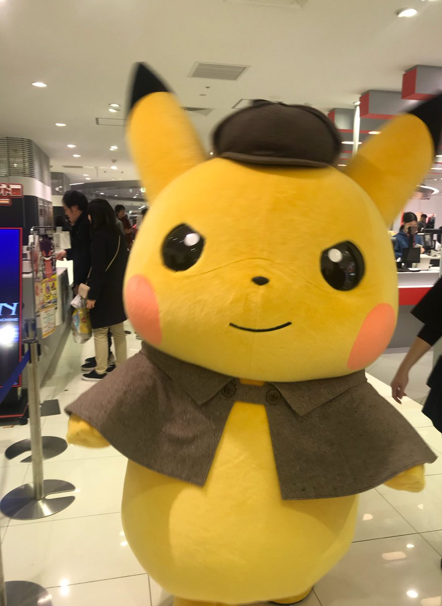 kayotan_pikachu's tweet photo. 名探偵ピカチュウ 
やっと会えた(⁎˃ᴗ˂⁎)💓

かわいかった☺️🎶

#名探偵ピカチュウ 
#ポケモンセンター https://t.co/0idGzbI4Sk
