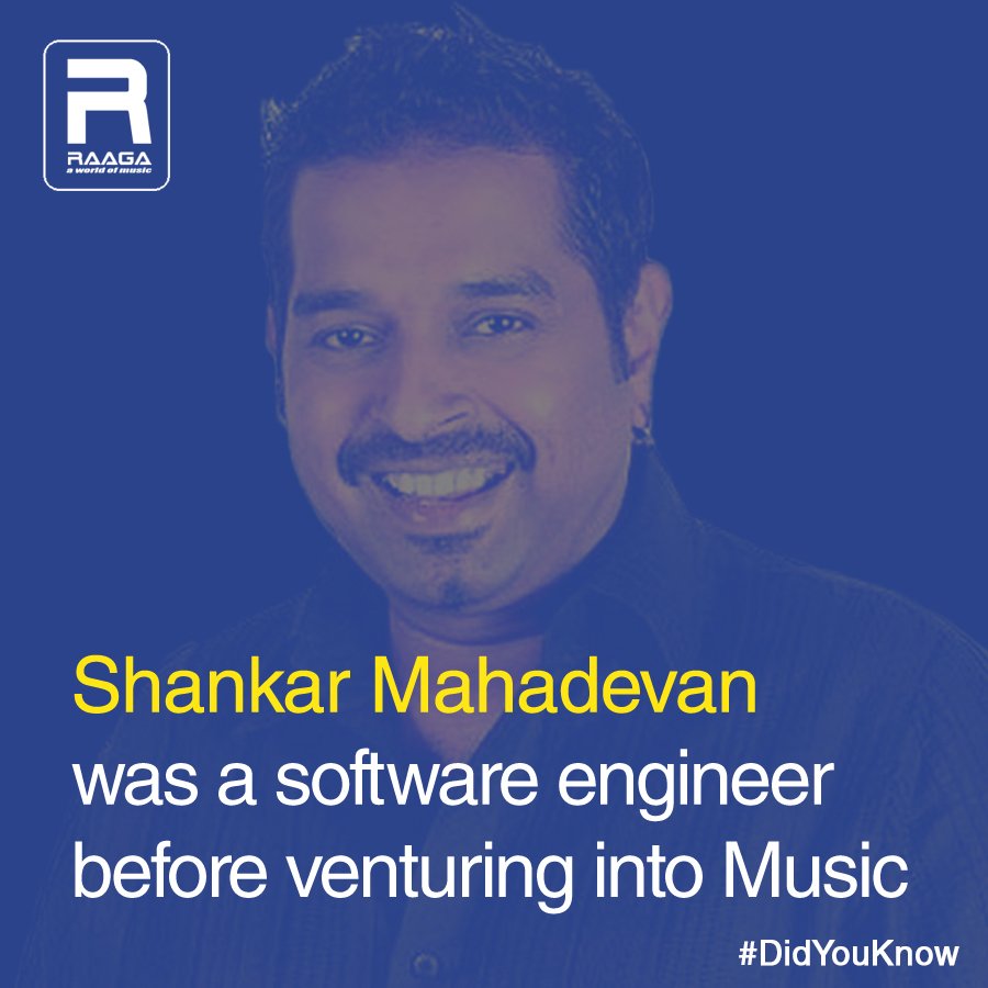 #DidYouKnow???

#HBDShankarMahadevan