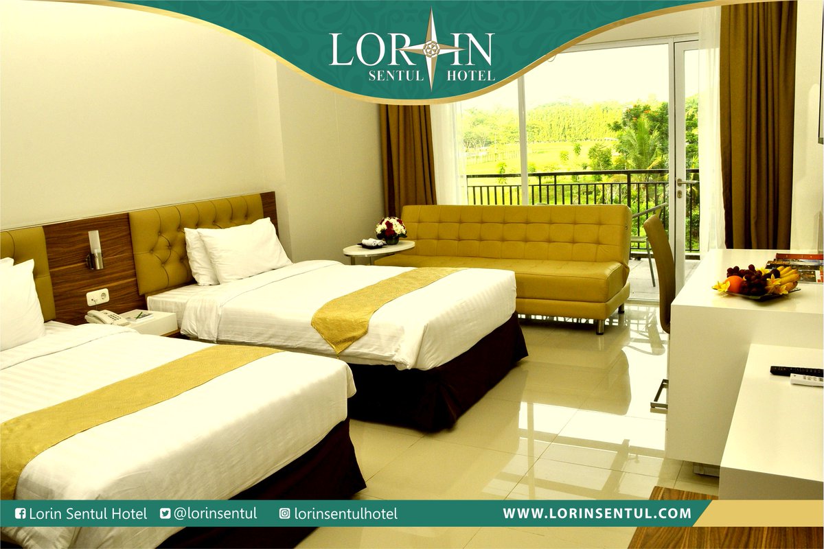 Weekend promo: 2 Nights Stay at Lorin Sentul Hotel with special rate for Saturday - Sunday
- Superior Room Rp 750.000/nett/ for 2 nights
- Deluxe Room Rp 1.000.000/nett/ for 2 nights 
Including breakfast
Book your room by calling us at 021-8795 4000
 Valid only 3-4 March 2018