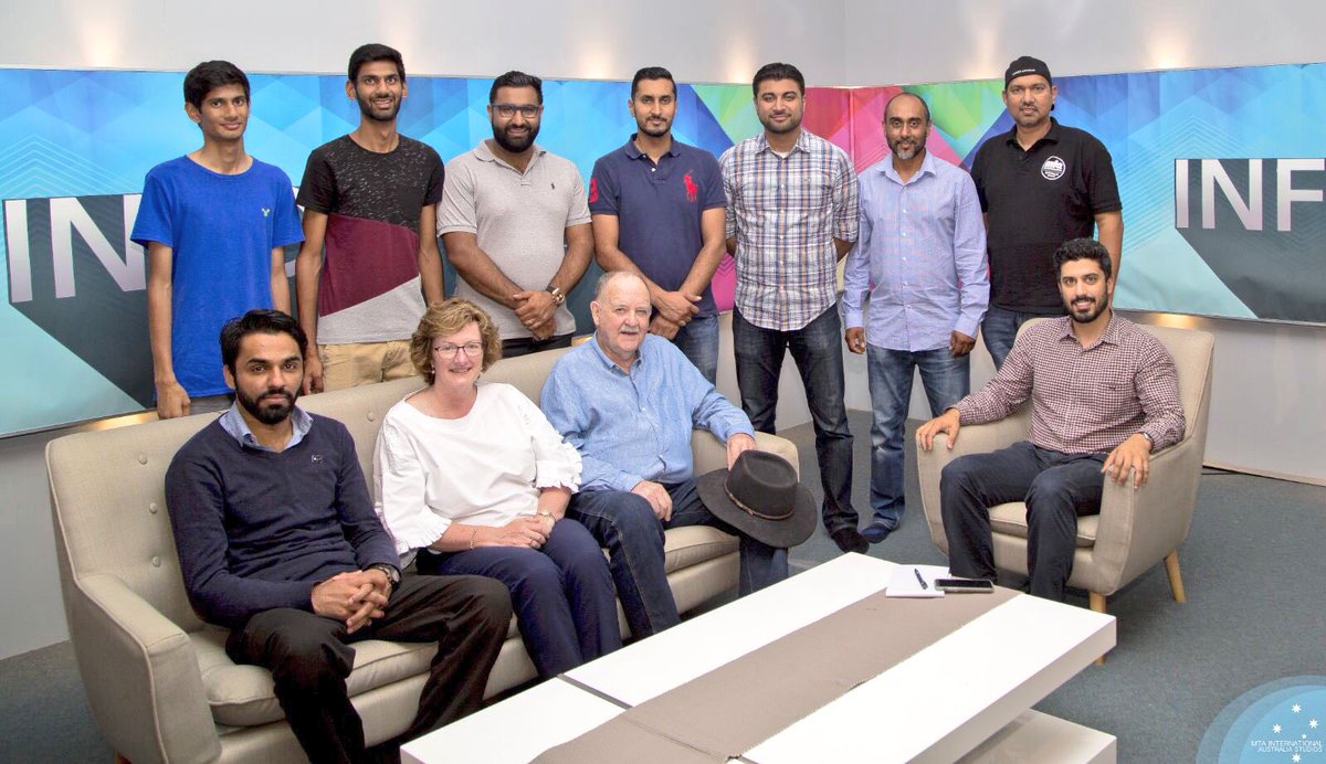 AhmadiyyaAUS's tweet photo. Watch #InfoMate Program by @MuslimTV with Chairman founder of @Clean_Up Ian Kiernan, Managing Director Terrie-Ann Johnson &amp; @MusawerBajwa at our Sydney studios. 

WATCH 🎥: https://t.co/jq7mOMccn2 

#CleanUpAustraliaDay☘️ #CleanUpAus #MuslimsForHumanity #Ahmadiyya #Islam https://t.co/iSdOrMSYHA
