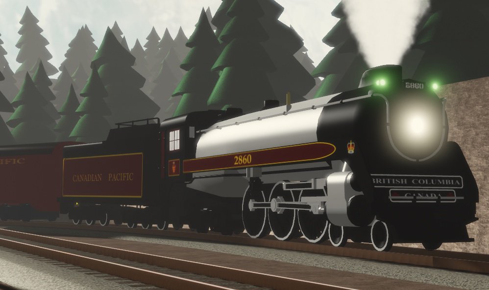 John Drinkin On Twitter There Was A Time In This Fair Land When The Railroad Did Not Run When The Wild Majestic Mountains Stood Alone Against The Sun Canadian Railroad Trilogy - steam engine roblox