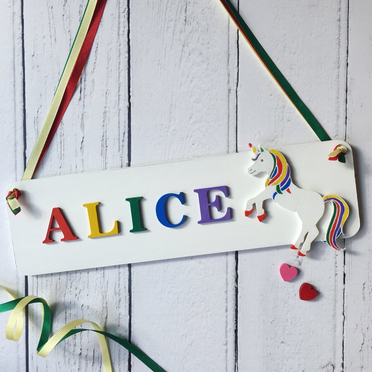 FoxWhale's tweet photo. Excited to share the newest addition to my #etsy shop! Rainbow #Unicorn #NameSign  #personalisedsign #homedecor https://t.co/U4BITk0CE4 https://t.co/fqj59PrS9C