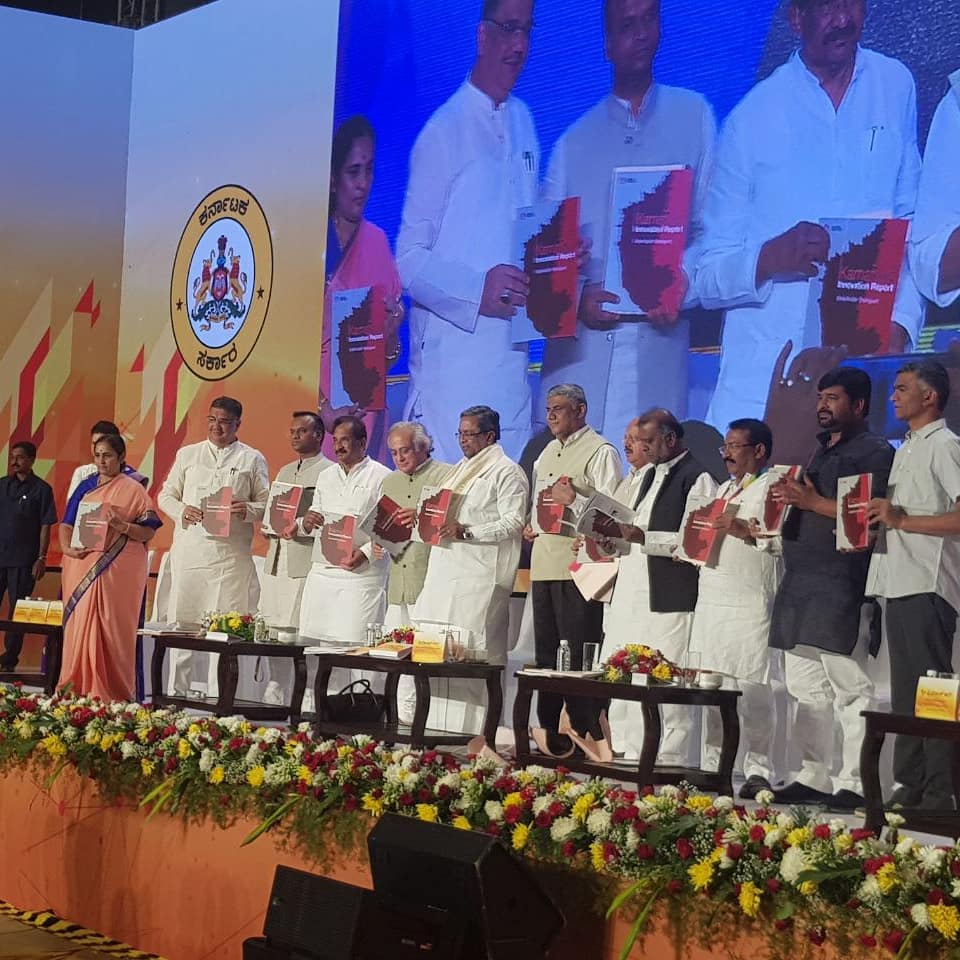 phase1xperience's tweet photo. The government of Karnataka is thrilled to collaborate with IIM Bangalore, for the launch of the Karnataka Innovation Report #navakarnataka2025 #karnataka #iimbangalore #phase1experiences @IIMBOfficial @CMofKarnataka @RRoshanBaigOff1 @PriyankKharge @thekjgeorge @siddaramaiah https://t.co/S4bZWAFa43