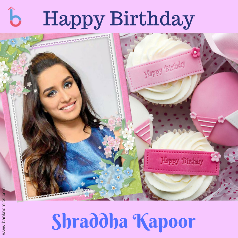 banknomics's tweet photo. Happy Birthday to you dear, so inspired every day by an incredible person like you! Celebrate your birthday fullest…  - Team @banknomics 

#ShraddhaKapoor #HBD #Birthdaywishes #Banknomics https://t.co/lcX3UF90zX