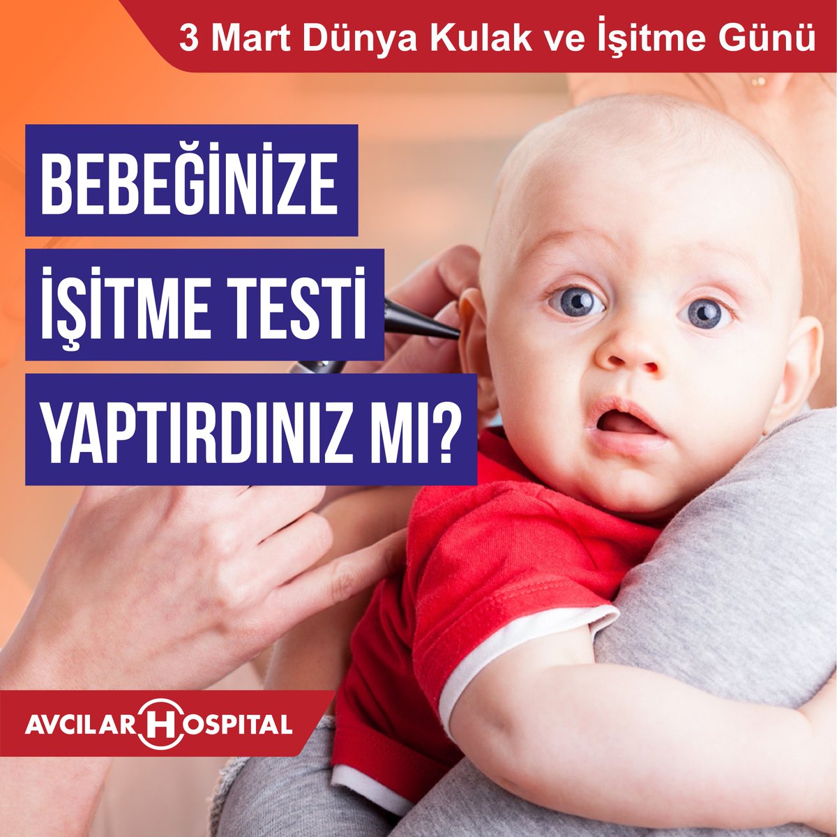 3 Mart Dünya Kulak ve İşitme Günü

#kulakveisitmegünü #isitme #kbb #kulakburunbogaz #bebek #cocuk #isitmetesti