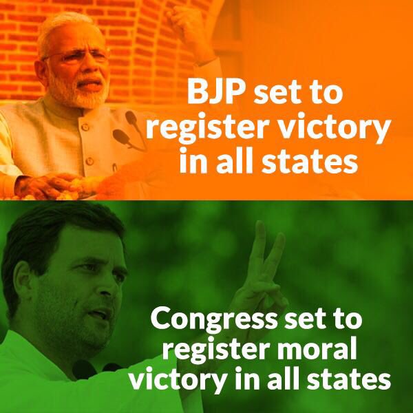 DrNandiniBJP's tweet photo. All set for the glorious victory. #LooserRahul https://t.co/VmKKn59vvX