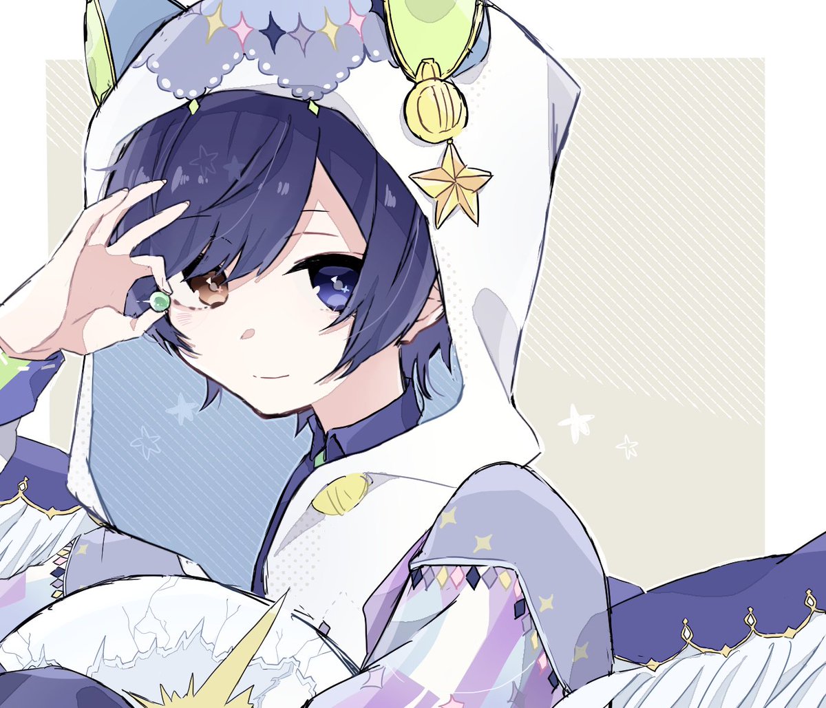 にいと お題 ビー玉の中の宇宙のそらるさん