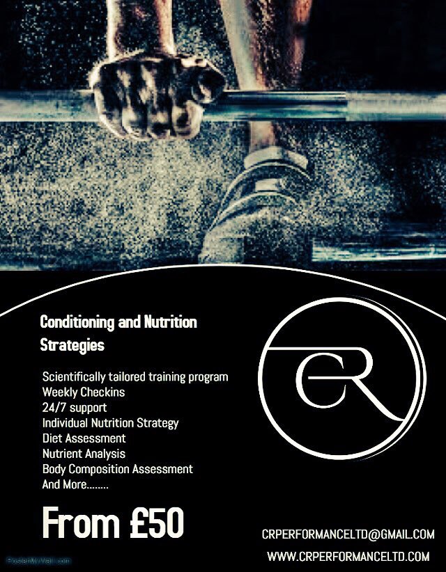 c_rperformance's tweet photo. limited availability #nutrition #strength #conditioning #food #health #exercise #fitness #athlete #muscle #gym #evidencebased #science #sports #healthylifestyle #weightloss #fatloss #massage #rehab #crperformance #basketball #soccer #football #tennis #Triathlon https://t.co/WlLfDg8tTq