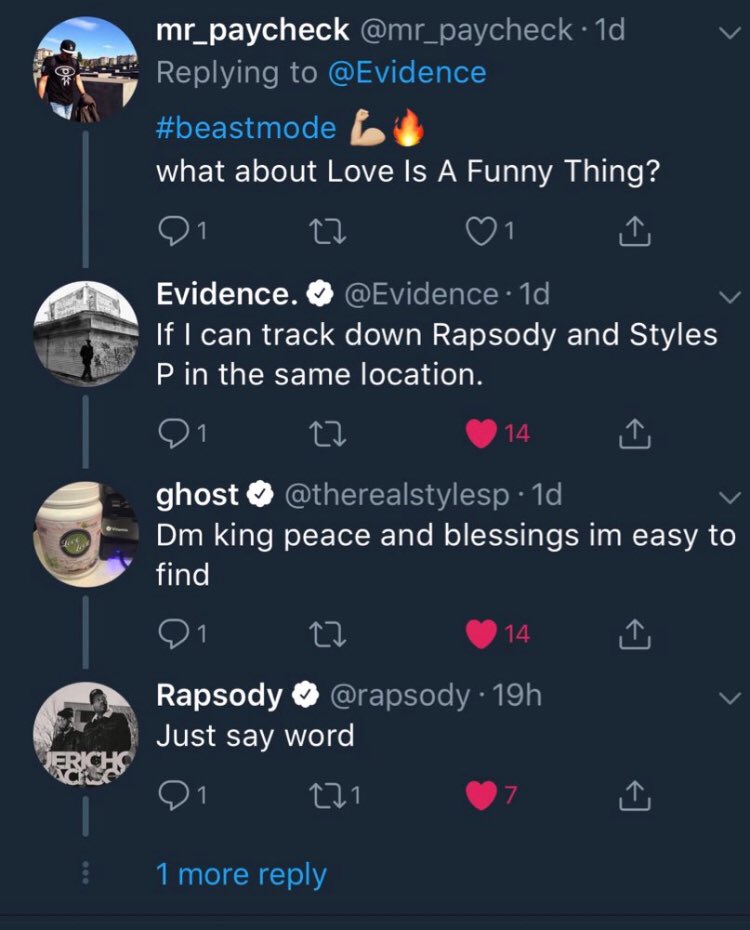Evidence's tweet photo. This just made my day today. https://t.co/6wbBlZrYDq