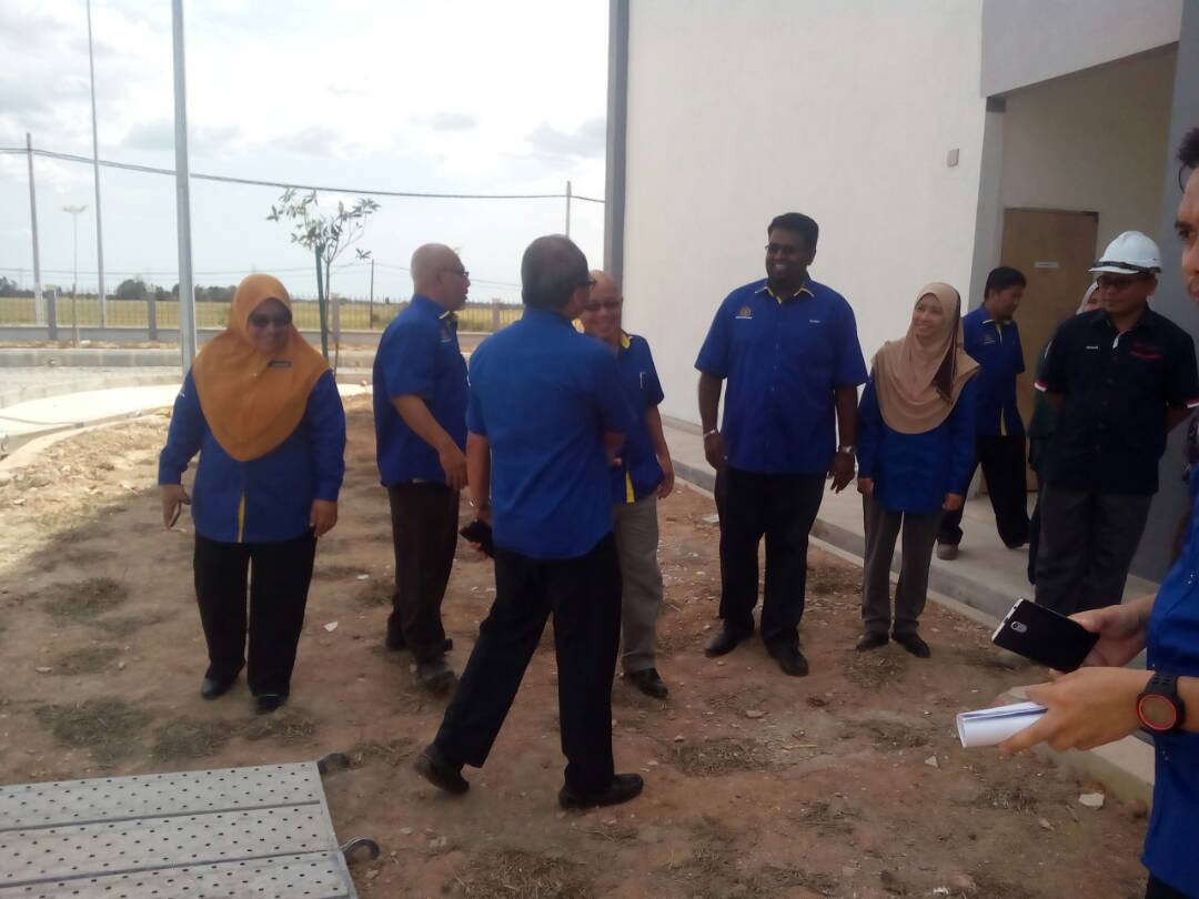 Lawatan Ketua Pengarah Kerja Raya, Dato' Seri Ir. Dr. Roslan Md Taha ke smka jerlun kedah