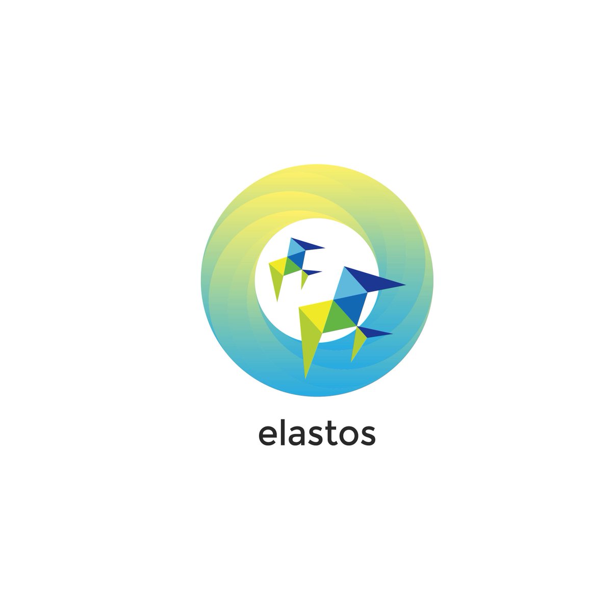Niekapp's tweet photo. First submission for the Elastos logo design competition. Two birds flying towards the future. #ElastosLogo #elastos @Elastos_org https://t.co/sk00kDcNrB