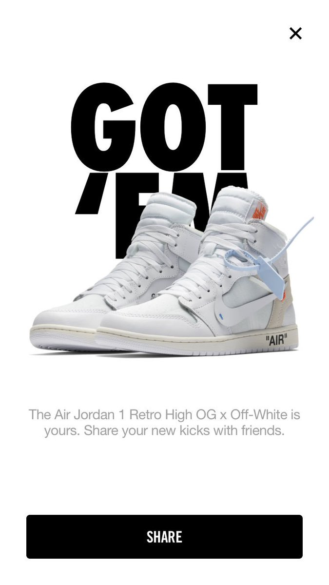 Parttiimerapper's tweet photo. Off white Jordan’s #offwhite #jordans #EZcop https://t.co/EMJq0bod5z