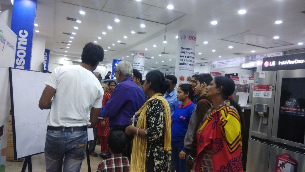Godrej Appliances - Republic Day Activation in 21 stores overall Kolkata