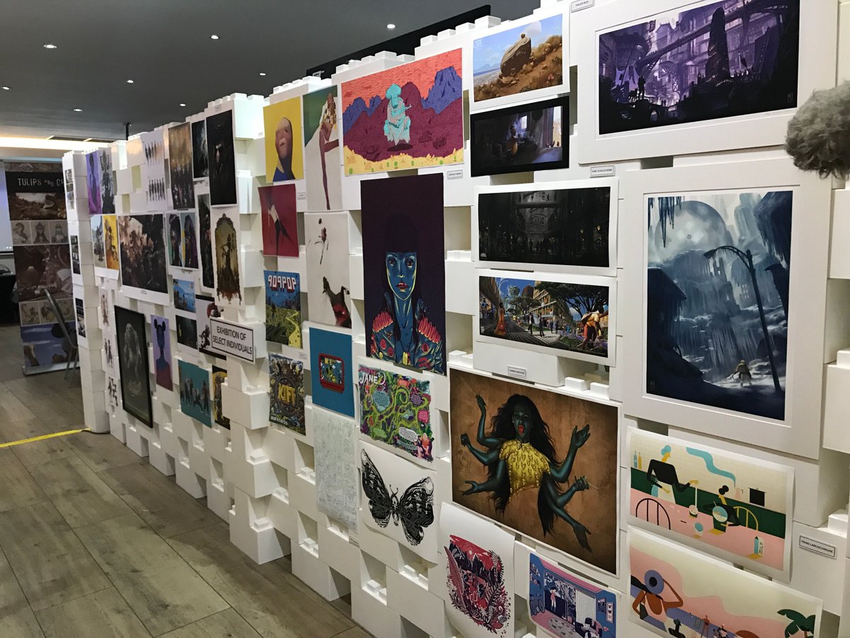 CTanimationfest's tweet photo. Amazing talent showcased at the Individual Exhibition section #animators #animation #studentanimators #professionalanimators https://t.co/1R7tXNaKqD