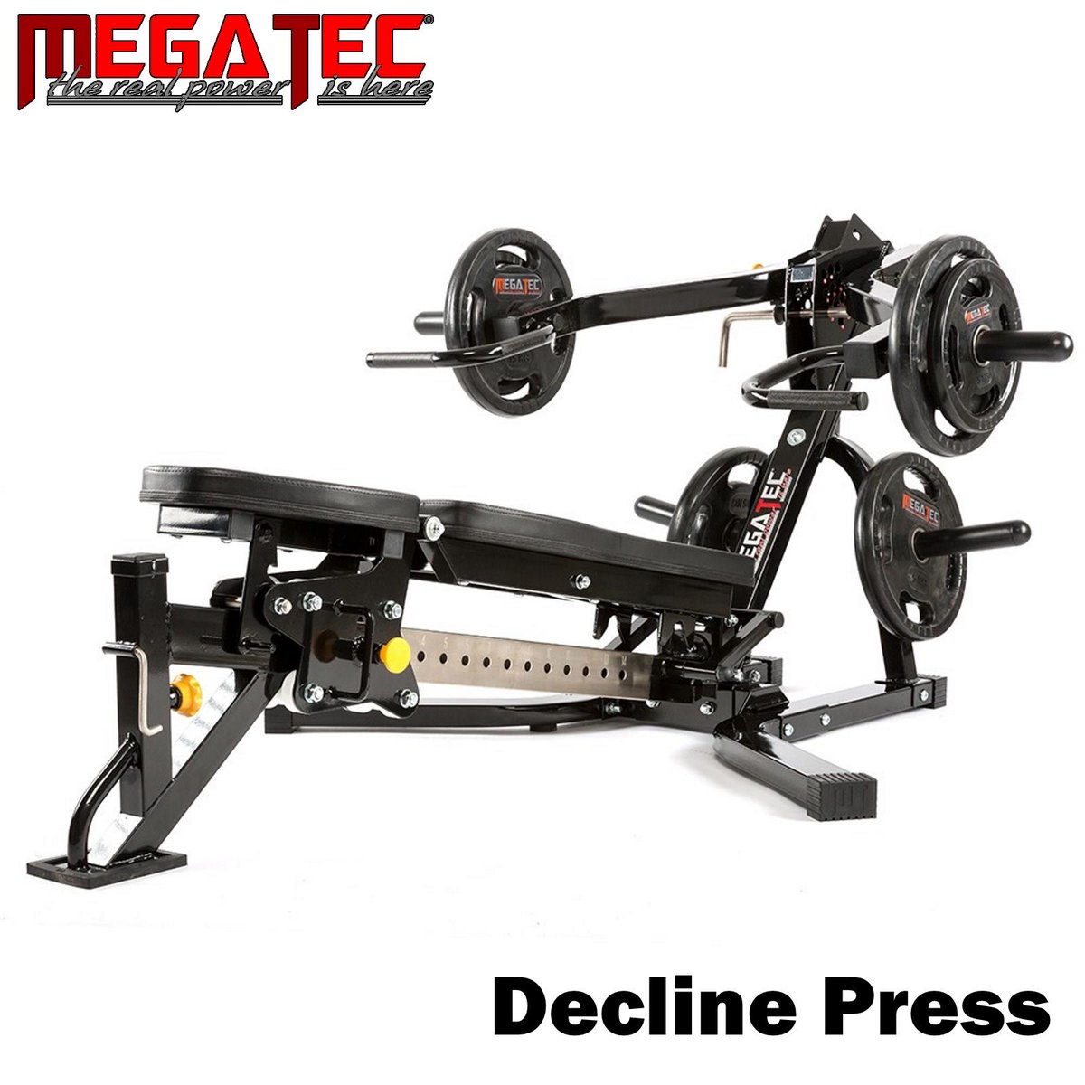 SamsFitness's tweet image. The Megatec Leverage Multi Press not only looks the part, it is extremely versatile too. Adjust pressing positions every 50mm to get you into the perfect start stop position. Accepts optional attachments too. #megatec