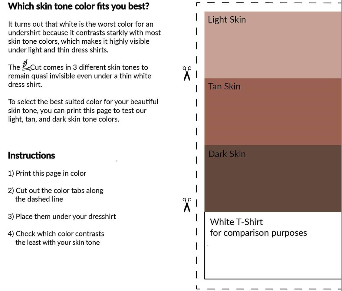 skin tone colors 