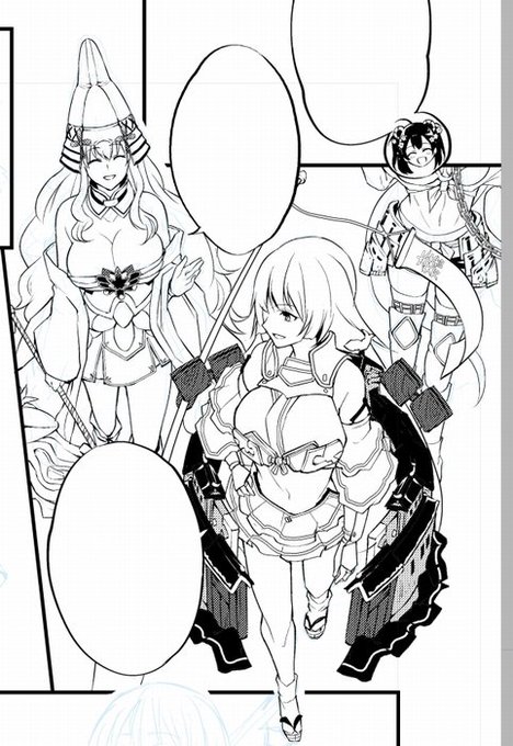 城娘の作画カロリーやばい 