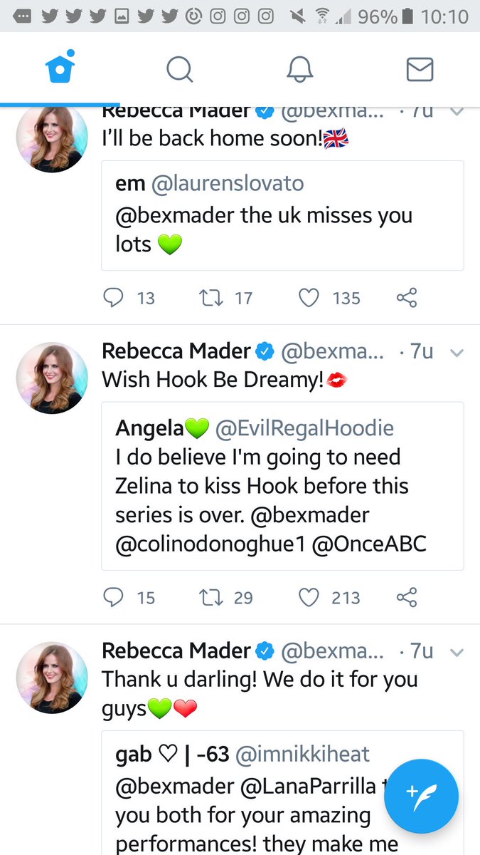 _estherlena's tweet photo. The moment your whole timeline is full of tweets and citaded tweets of @bexmader 💚 she's too sweet and lovely for everyone, so many laughing pretties with all these notifications! #OnceUponATime #zelenamills #WickedAlwaysWins #wickedisback #rebeccamader https://t.co/TQ6fCAGqjT
