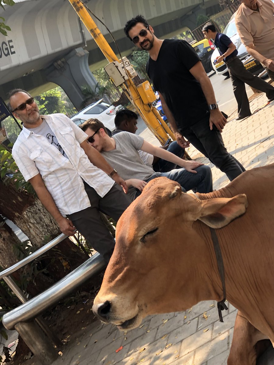 HitowerMusic's tweet image. Hi #BatB #beasties we’re In Mumbai meeting about a new Netflix series. #cultureshock