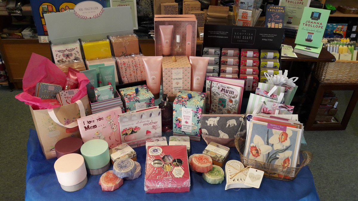 Furtherfrom's tweet photo. We are open! Here for all your book needs til 4.30pm today! Don't forget to bring your @WorldBookDayUK tokens, we've got gorgeous #MothersDay gifts &amp; #FREE stories at 11! #openforbusiness #Linlithgow https://t.co/bfO1Ta6c0w