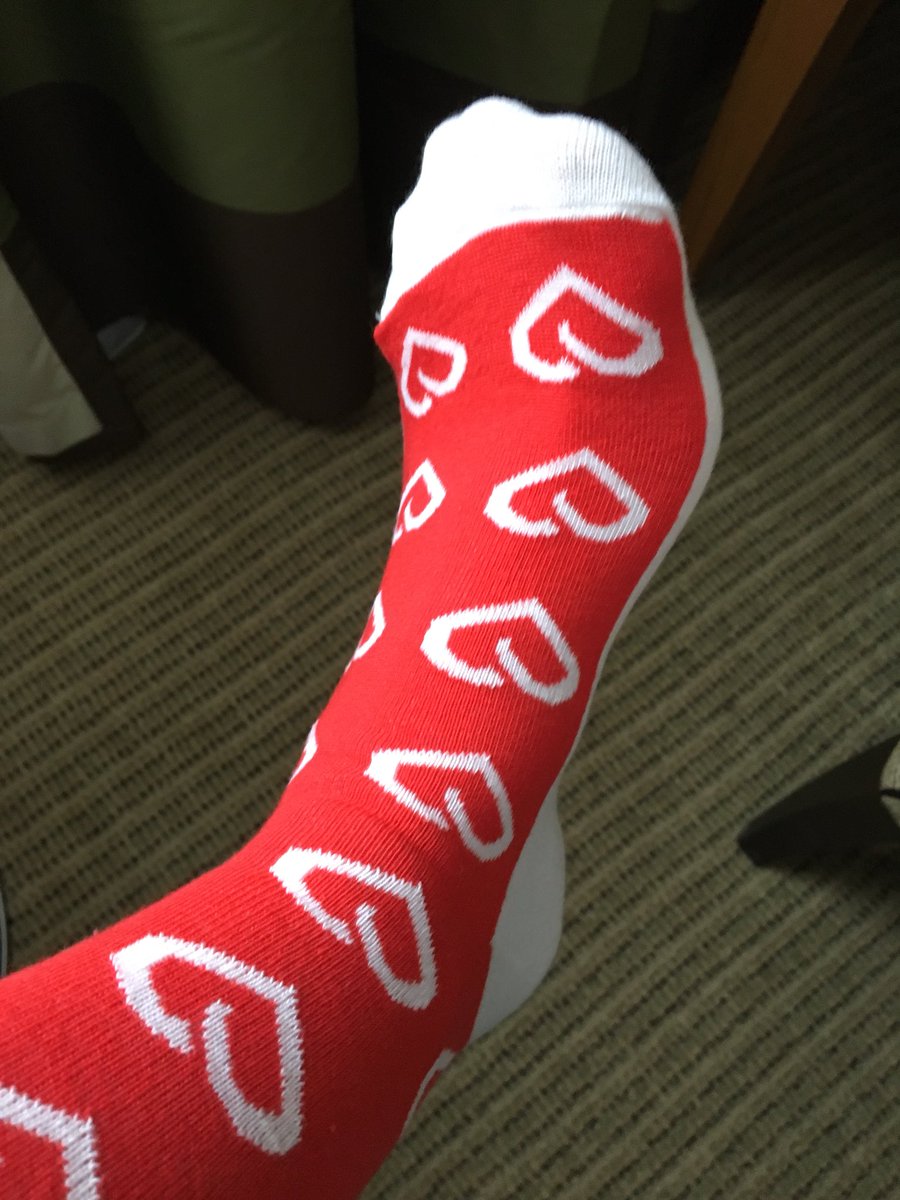 LucyAtkinson13's tweet photo. Thank you @Apptentive for the socks, I love them especially as the weather has prevented me from getting home yet. Thanks for a great week #MWC2018 https://t.co/6aZeYhrtjq