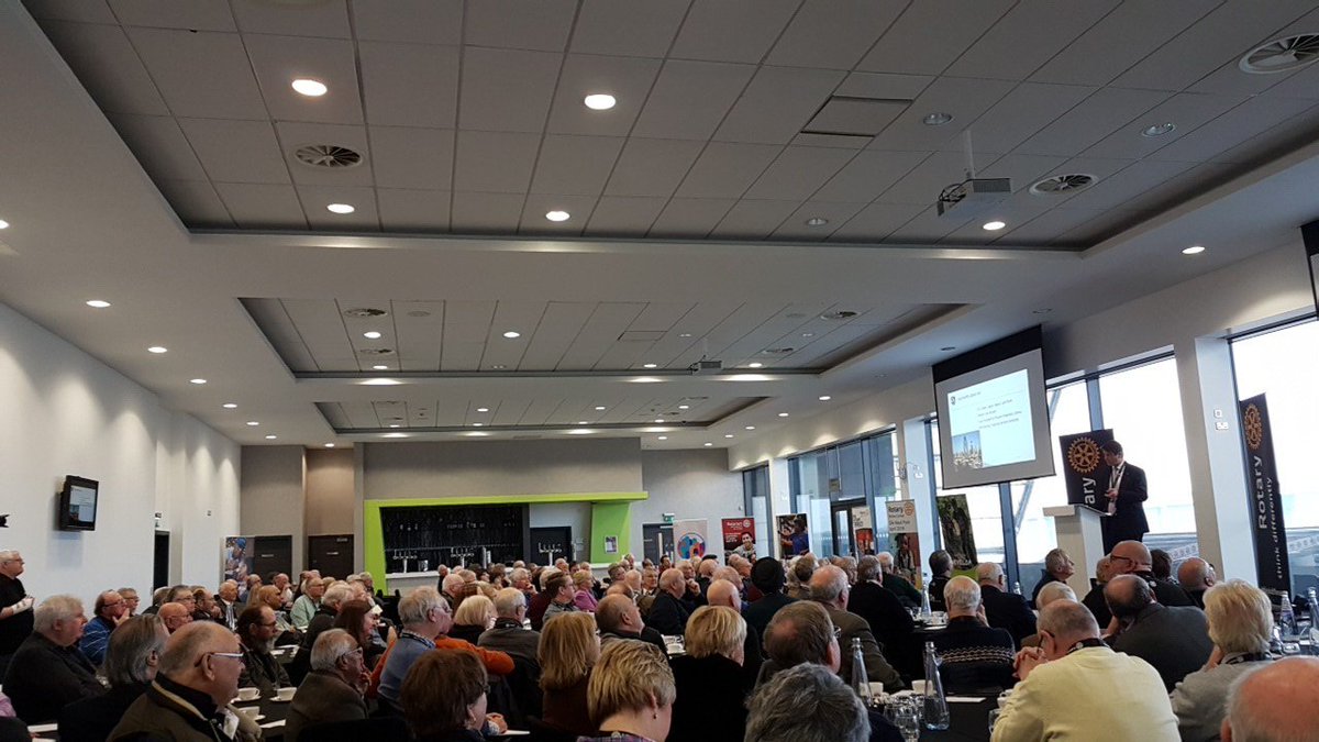 RTrailblazers's tweet photo. Our team has checked in at #rotary1285 #thinkdifferently seminar and what an absolutely packed event! #change https://t.co/EhbVe7HEoH