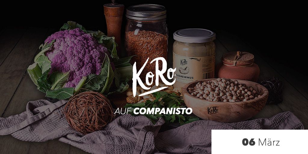 Companisto's tweet photo. #Crowdinvesting Countdown für KoRo: Naturbelassene Lebensmittel, fair für Kunden und Bauern => Start am 6. März auf #Companisto 🔜 https://t.co/0cbhzakFoX #funding #crowdfunding #lebensmittel #onlineshopt #foodcommerce #korodrogerie #geldanlage #vc #anlagetipp #investieren https://t.co/6H7E04thN6