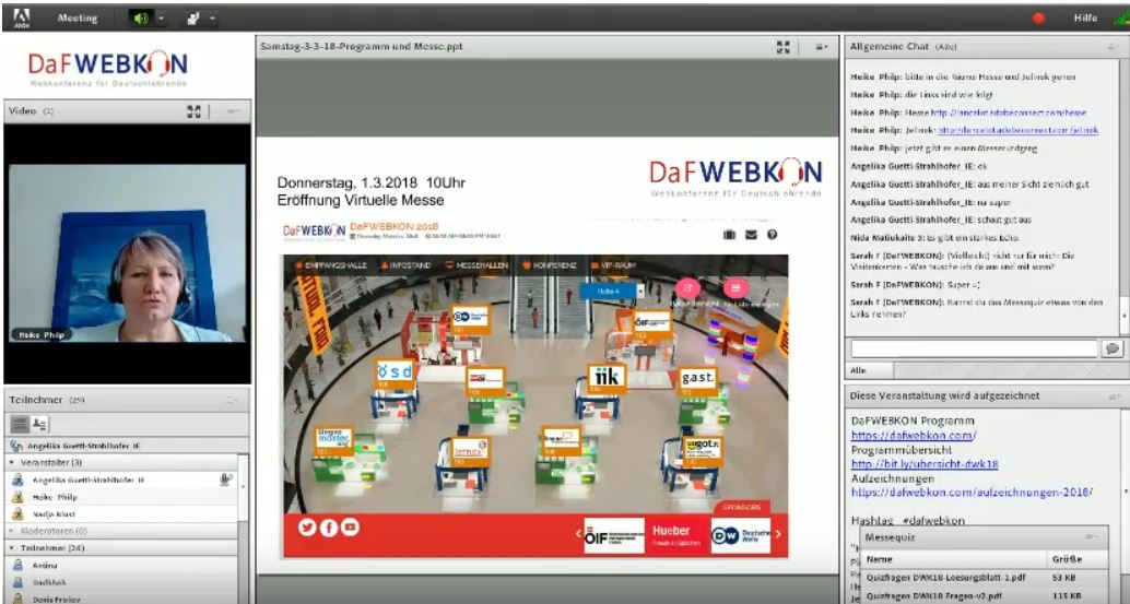 deutschonline's tweet photo. #dafwebkon Live wird jetzt unsere virtuelle Messe präsentiert! https://t.co/8Dy0BuBGad https://t.co/VIIseLs9vt