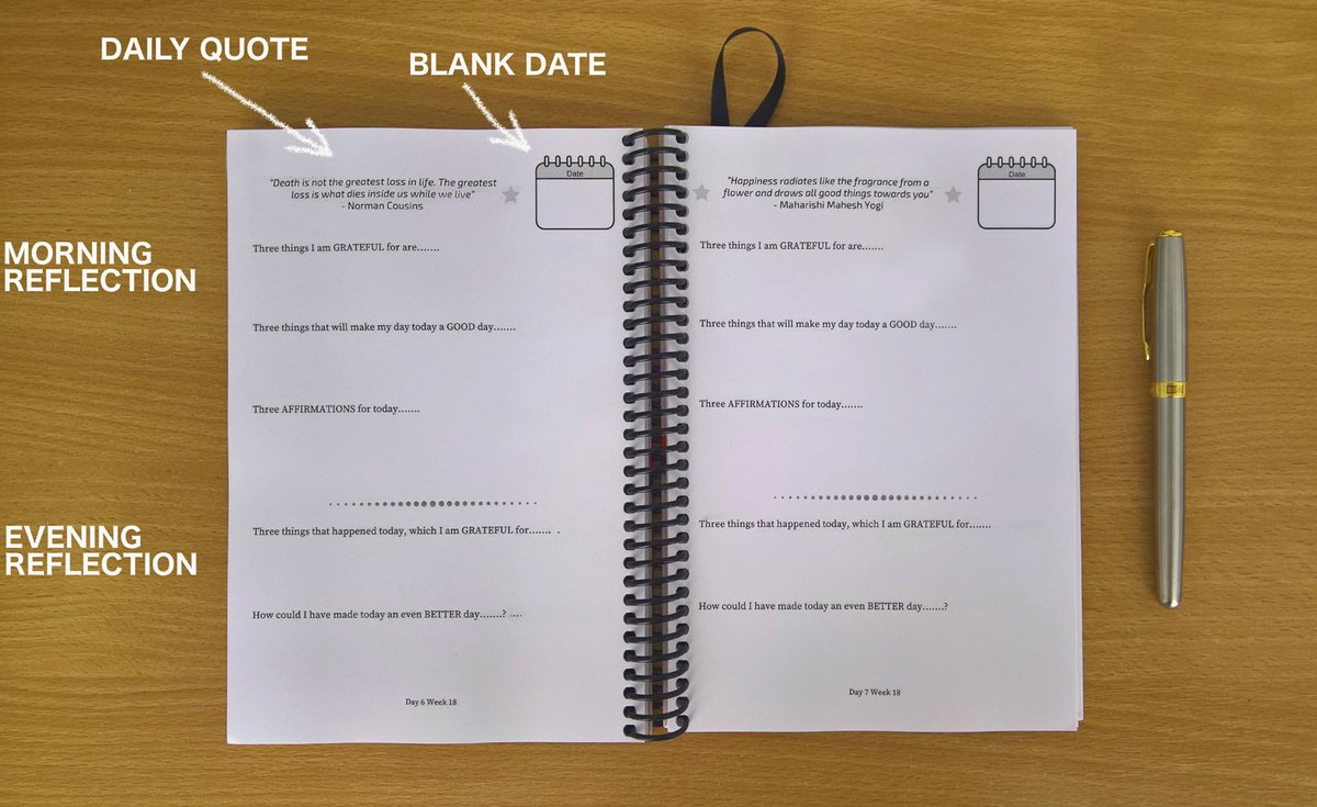 softlydoesit's tweet photo. Want to #win a 5 Minute Journal? Just FOLLOW &amp; RT to enter #giveaway and win a daily gratitude journal for happiness &amp; wellbeing. This lovely spiral-bound hardcover journal will be your best friend. Draw 5th March. Own it https://t.co/s4z8RhPdFM https://t.co/uugXEfPYJy