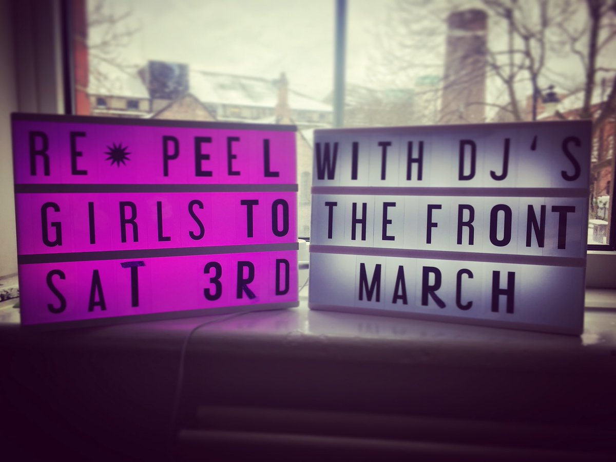 TONIGHT! 9PM - MIDNIGHT. All girl DJs playing all girl bands, all night! FREE ENTRY &amp; a free glass of mulled wine to warm you up from the cold if you tell the bar staff you seen it on Twitter 🙌🏼 @barsinnewcastle <a href="/RE_Peel/">RE:Peel</a>
