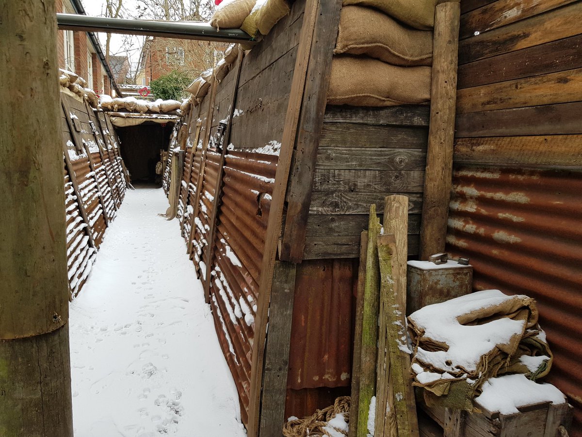 Morning all, dont forget the exhibition is open from 10-4 today. We have loads to see ranging from our trench and dugout to artefacts, medals, documents and weapons. We also have our FREE research service. Come down and say hi at the British Schools Museum, Hitchin :) <a href="/B_S_Museum/">BritishSchoolsMuseum</a>