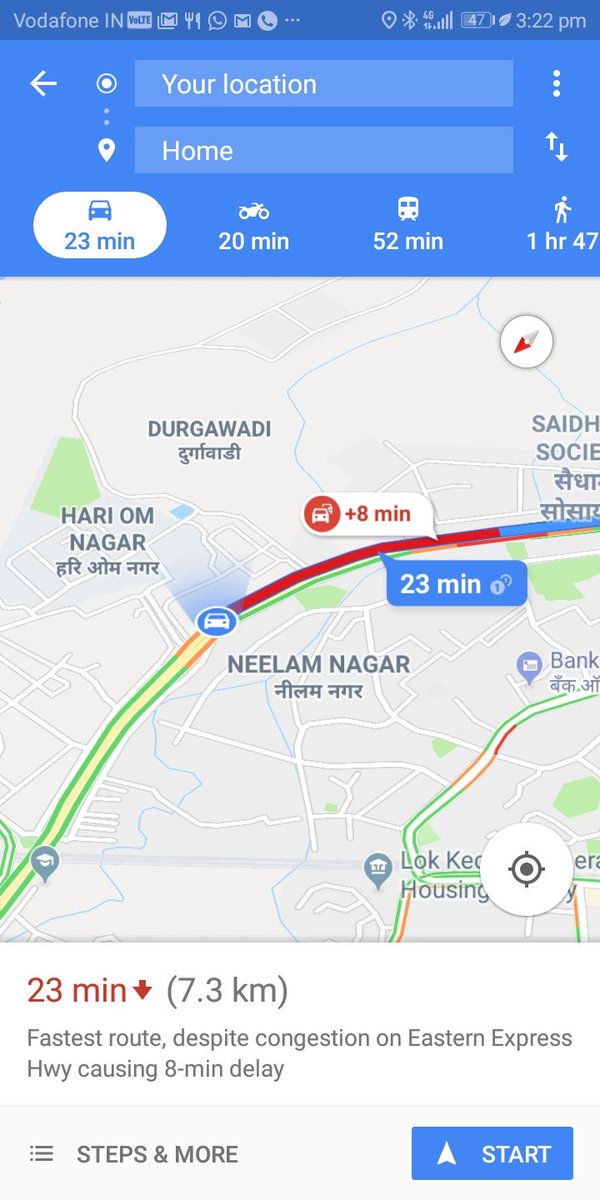 sunnyfunnyboy's tweet photo. 8 mins delay just to cross toll naka from Thane to Mulund. Even for people who have etc tag wasting more money in fuel as compared to the toll charges @RidlrMUM @smart_mumbaikar @TrafficBOM @RoadsOfMumbai #stoptoll https://t.co/Vztec35GOm
