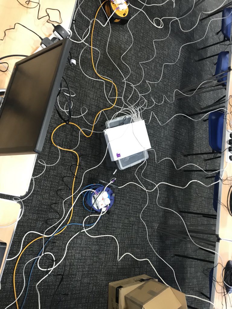 hull_libraries's tweet image. I think we have reached a new high for cabling this week...
