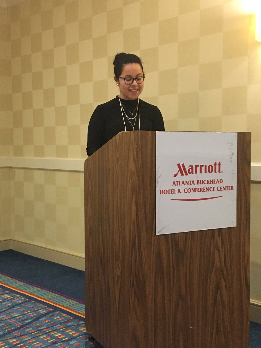 afmccorkle's tweet photo. Final presentation of the morning is senior @ElonRelS major Daniela's paper on possession rituals and social justice in the Himalayas from our Ghost's Demons, and Ancestors seminar taught by @ElonIndia #SECSOR2018 @elonuniversity @ElonReligion https://t.co/RiOzxZ3eZS