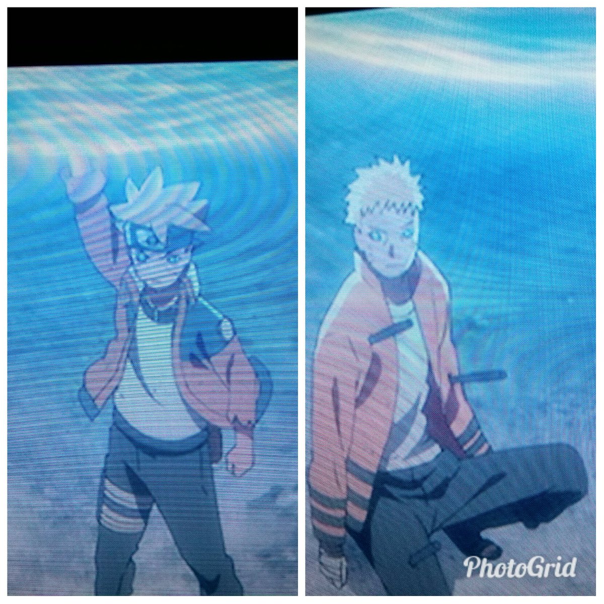 芽衣 Mei 映画のborutoのボルトの右目が 浄眼に見えるけどナルトもなんとなく浄眼に見えるから気のせいか 螺旋丸の光でそう見えるだけ