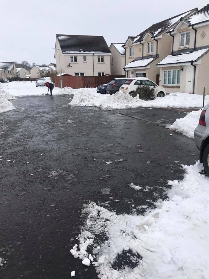Fife Council on Twitter "Snow routes have been continually treated all
