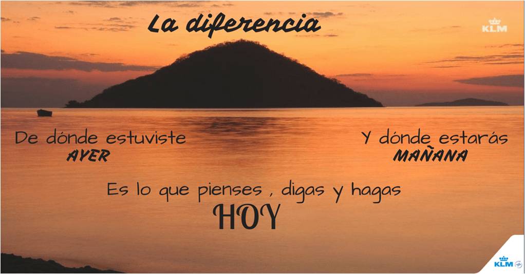 El puente más difícil de cruzar
es el que separa las palabras de los actos.