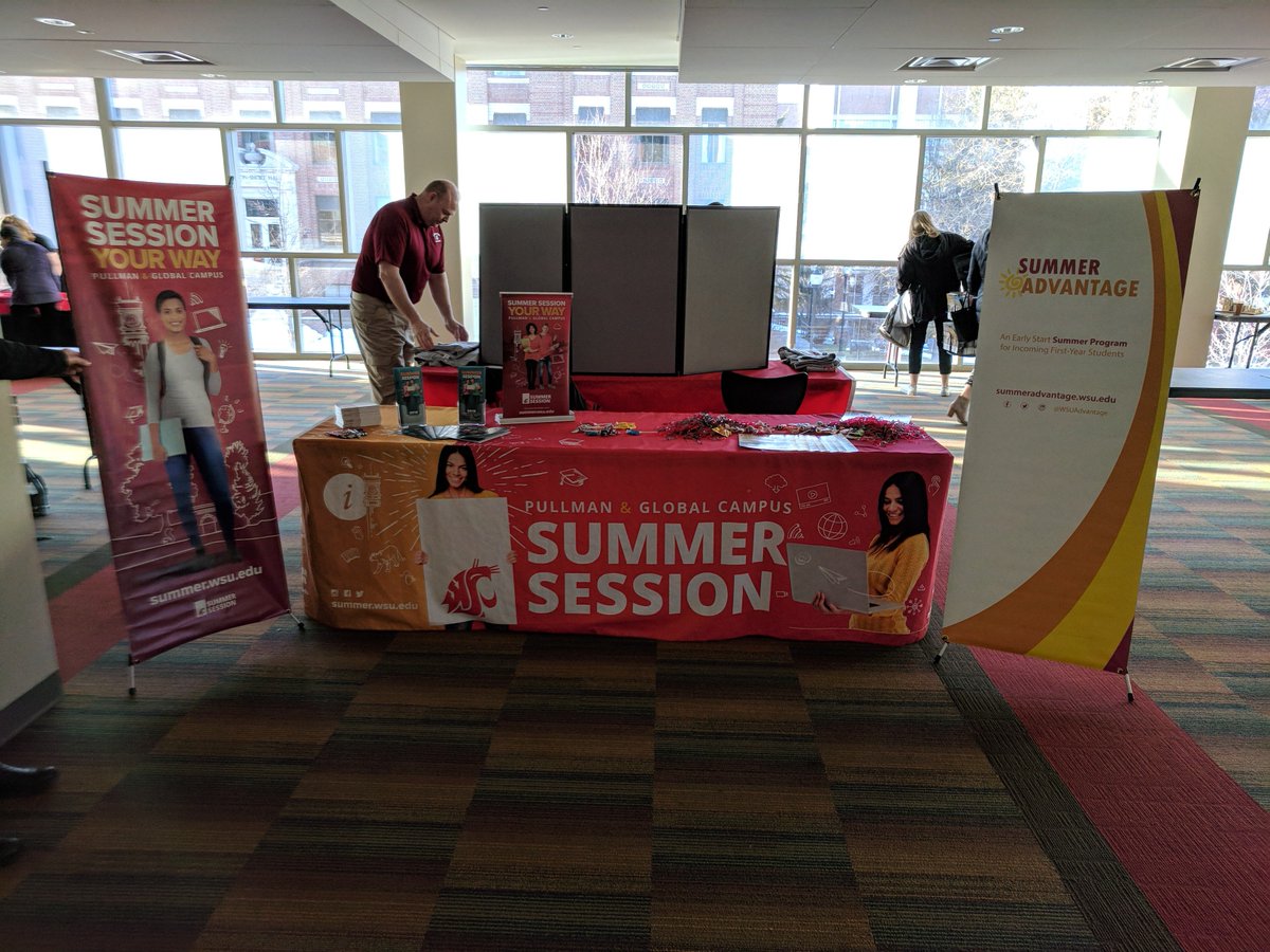 WSUAdvantage's tweet photo. We're at #ExperienceWSU this morning! Come talk to us about all the fun you can have @WSUAdvantage!!! https://t.co/UeUAvvQjO7