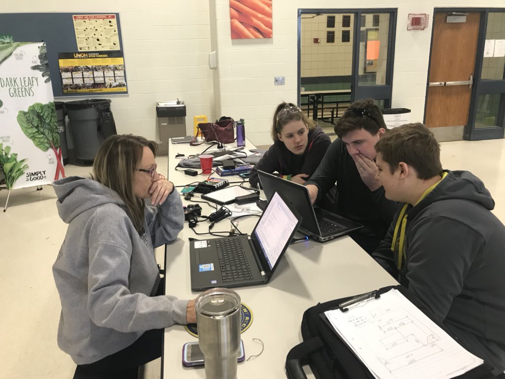 Our programming team is hard at work in preparation for our first event at Waterford on March 9-10! Come show your support for the Yale Jiggawattz! #omgrobots #FIRSTPOWERUP