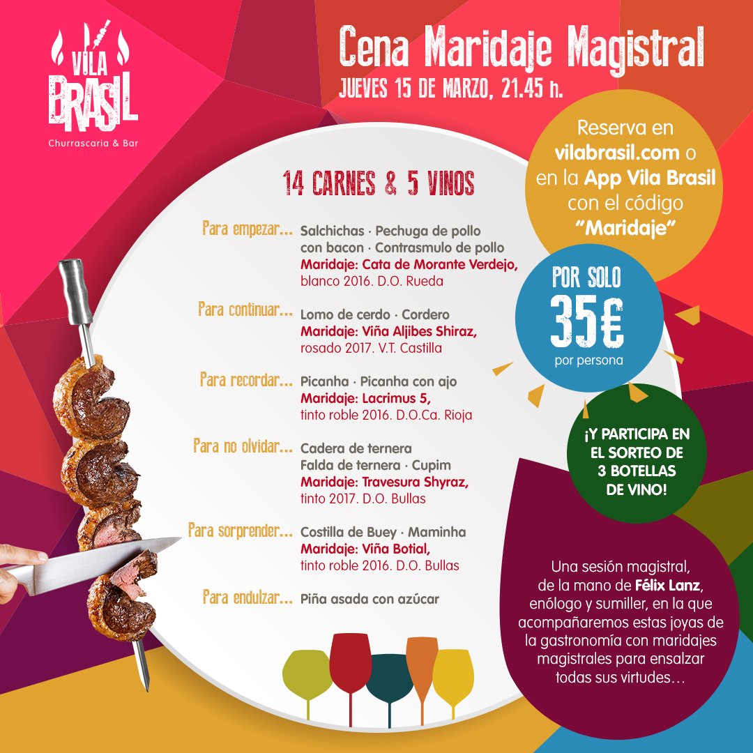 NOVEDADES #VILABRASIL🍖🍷
#Madrid