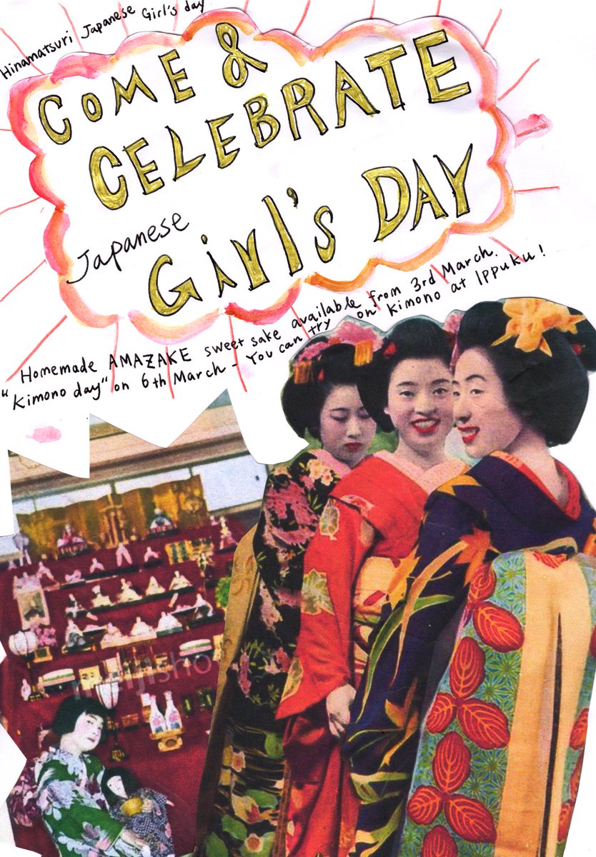 ippukutea's tweet photo. #happy #girlsday #japan 🎎 #hinamatsuri is a festival to pray for the health and growth of young girls. We eat sweets and drink white sake! https://t.co/bwZrgH0TvU