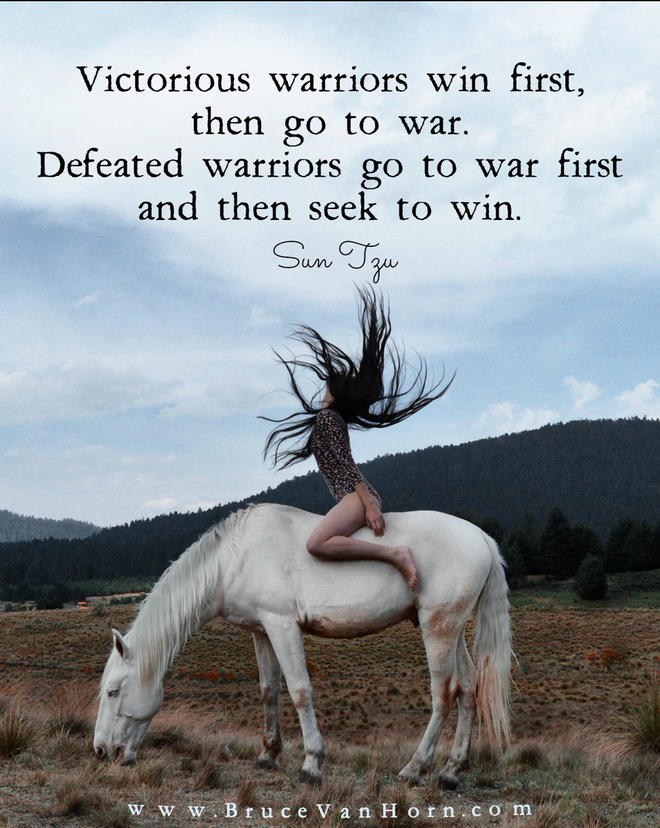 Bruce Van Horn בטוויטר Victorious Warriors Win First Then Go To War Defeated Warriors Go To War First And Then Seek To Win Sun Tzu Leadership Success Https T Co 7cm9o8nbbq Bruce Van Horn בטוויטר Victorious Warriors Win First Then Go To War Defeated Warriors Go To War First And Then Seek To Win Sun Tzu Leadership Success Https T Co 7cm9o8nbbq