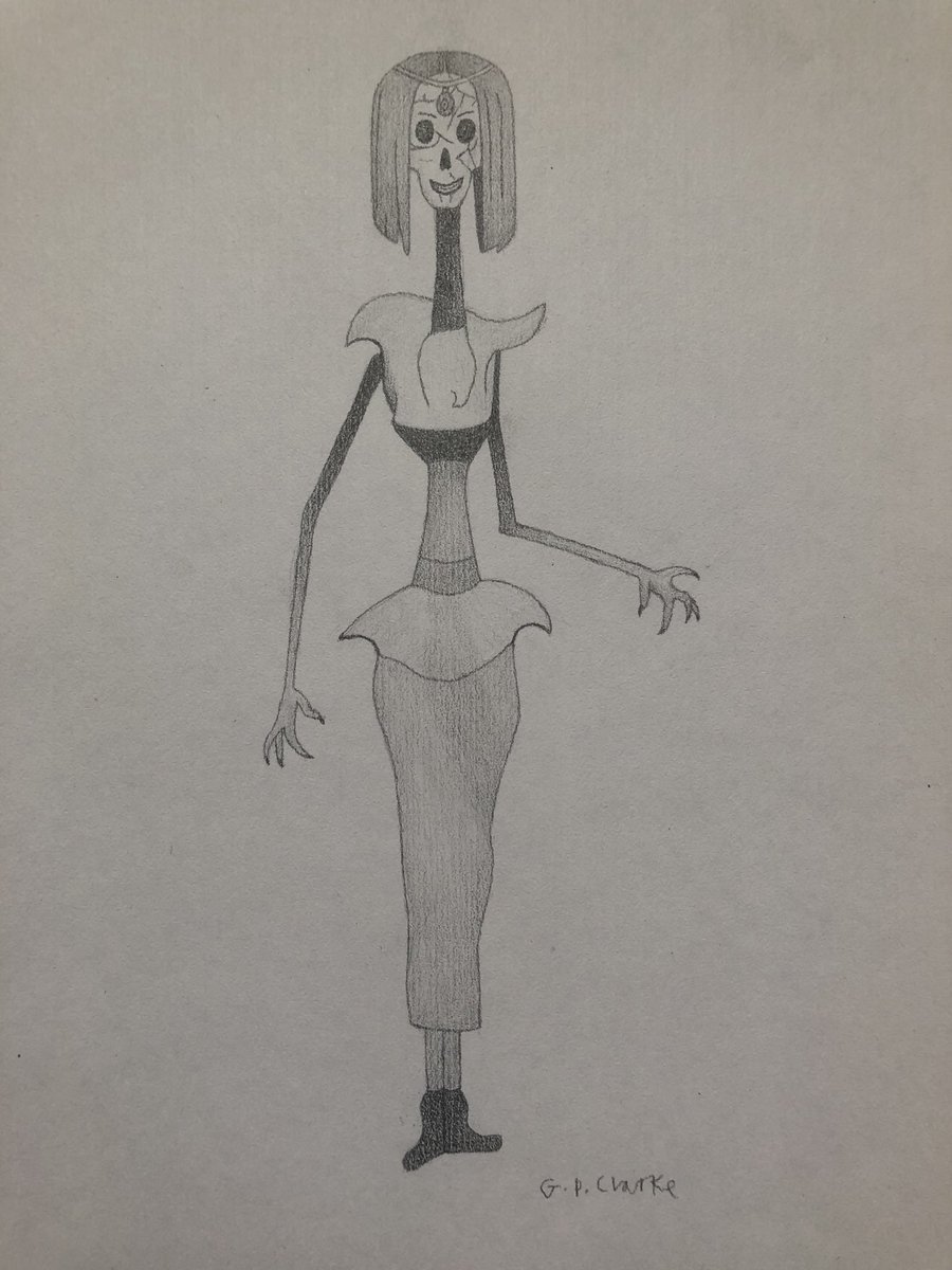 GProIllustrator's tweet image. ‘The Girl with the White Balloon’ - Evil Fortune Teller #1