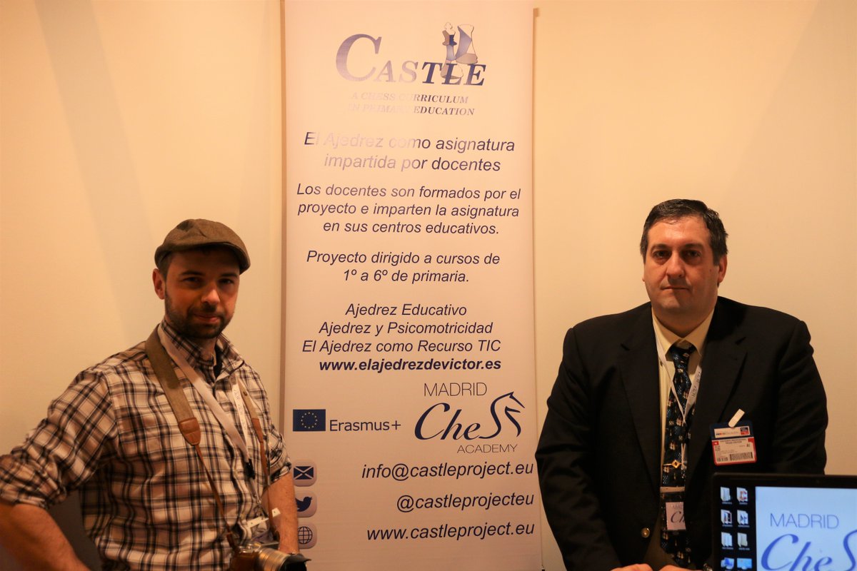 DIGIeLEARNING's tweet photo. El ajedrez educativo es revolucionario. Visita el stand de  @castleprojectEU en #interdidac2018 y descubre por qué. https://t.co/ZjUtgYy1KR