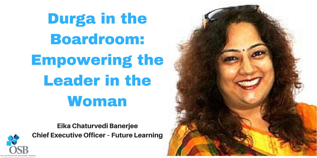 The_OSB's tweet image. #TOSBSpeaker @EikaBanerjee is joining us for the #EmpowermentHour tweet chat on 'Empowering #SheAtWork'. Are you? RT if yes!