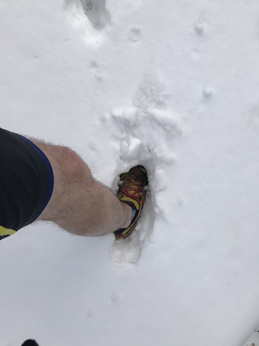 PensionsDave's tweet photo. With apologies for the delay-obligatory snow shot #snowshot #ukrunchat https://t.co/vHBkEWV0pp