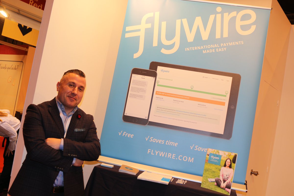 DIGIeLEARNING's tweet photo. Pagos estudiantiles más eficaces con la revolucionaria plataforma @FlywireCo  ¡Descúbrela en #interdidac2018 ! https://t.co/cXFCjjjF4R