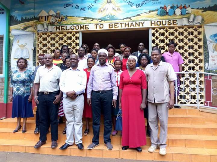 HonKaremba's tweet photo. An encounter with Kianjokoma primary school teachers and support staff. They had gathered for a weekend out at Bethany House, Sagana to strategize on how they can improve on the status and the performance of the institution. I took the time to encourage and motivate them. https://t.co/ucCC64LCP0